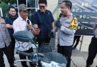 Polres Gresik Ungkap Curanmor, Seorang Petani Balongpanggang Senang Motornya Kembali