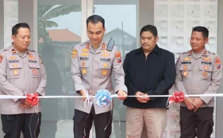 Kapolres Madiun Kota Resmikan Mushola An-Nugraha dan Sejumlah Ruang Pelayanan Polsek Taman