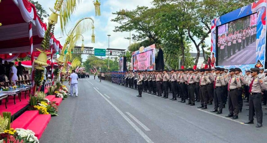 Kapolri Pimpin Upacara Hari Juang Polri di Surabaya, Kenang Proklamasi Polisi M Jasin