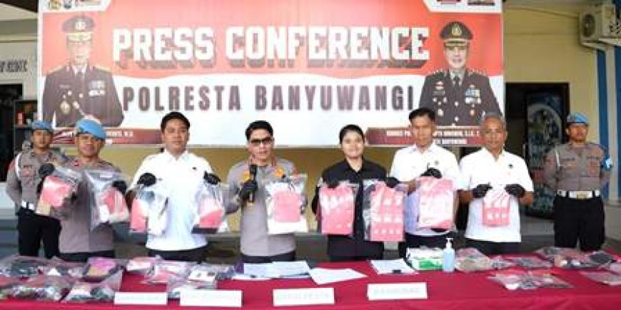 Kapolresta Banyuwangi Buktikan Tidak Ada Ruang Bagi Pengedar Narkoba