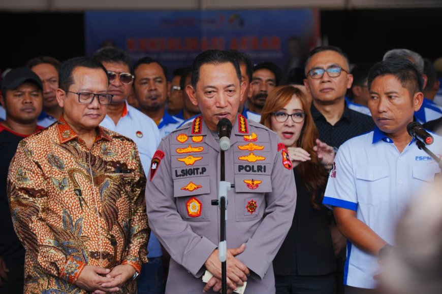 Kapolri Kepada Pengusaha: Jadikan Buruh Aset, Mitra, dan Keluarga Perusahaan